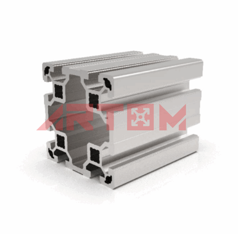 Profil aluminiowy konstrukcyjny 80x80 [rowek 10mm] AB