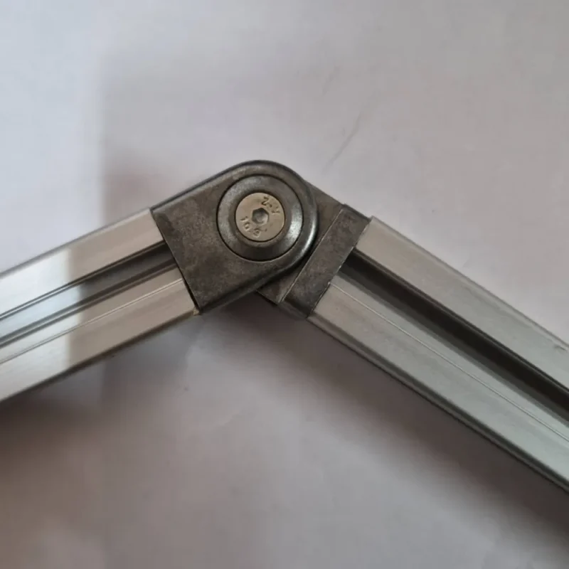 Przegub obrotowy do profili aluminiowych