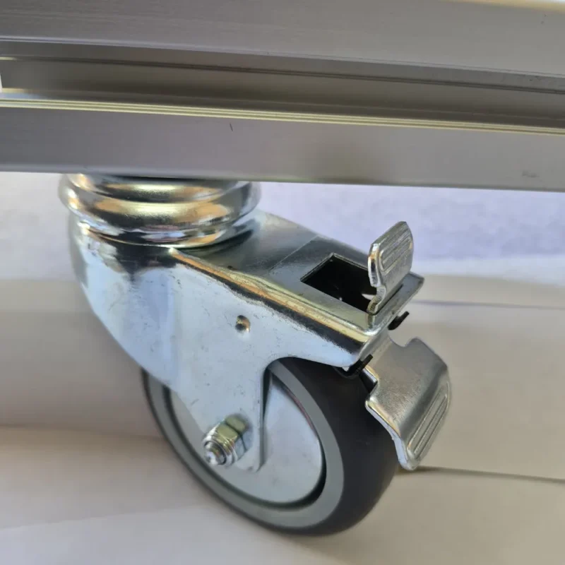 kółko do profili aluminiowych z hamulcem
