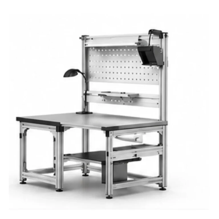 Stanowisko pracy z profili aluminiowych
