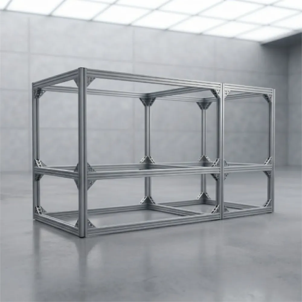 stelaż pod terrarium z profili aluminiowych