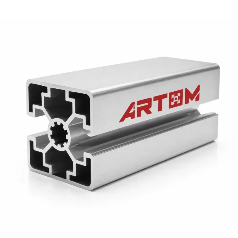 Profil aluminiowy 45x45 2n dwa zakryte rowki