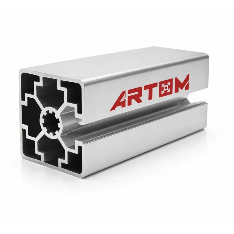 Profil aluminiowy 45x45 3n - trzy zakryte rowki
